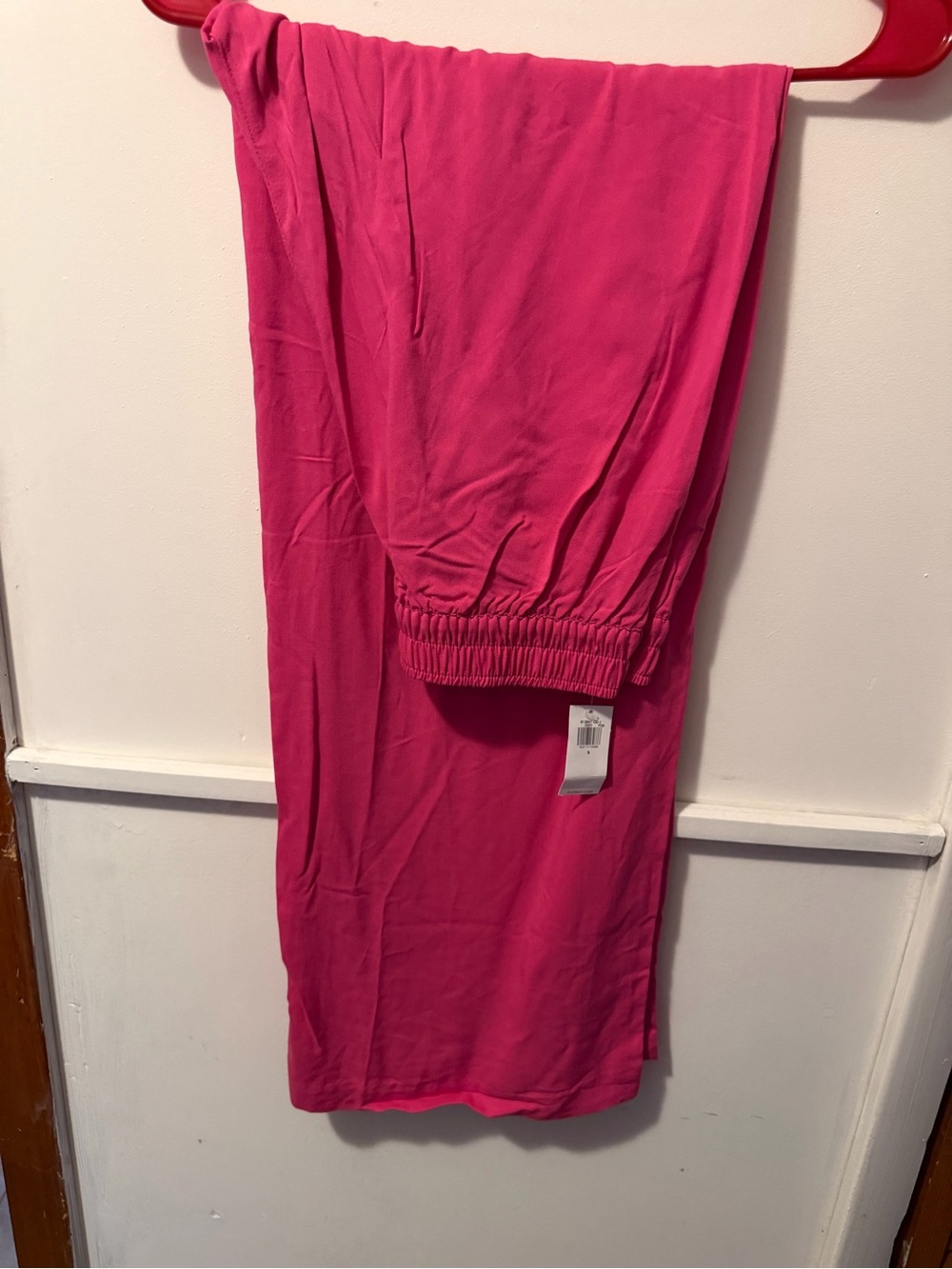 Old Navy Hot Pink Elastic-Waist Pants